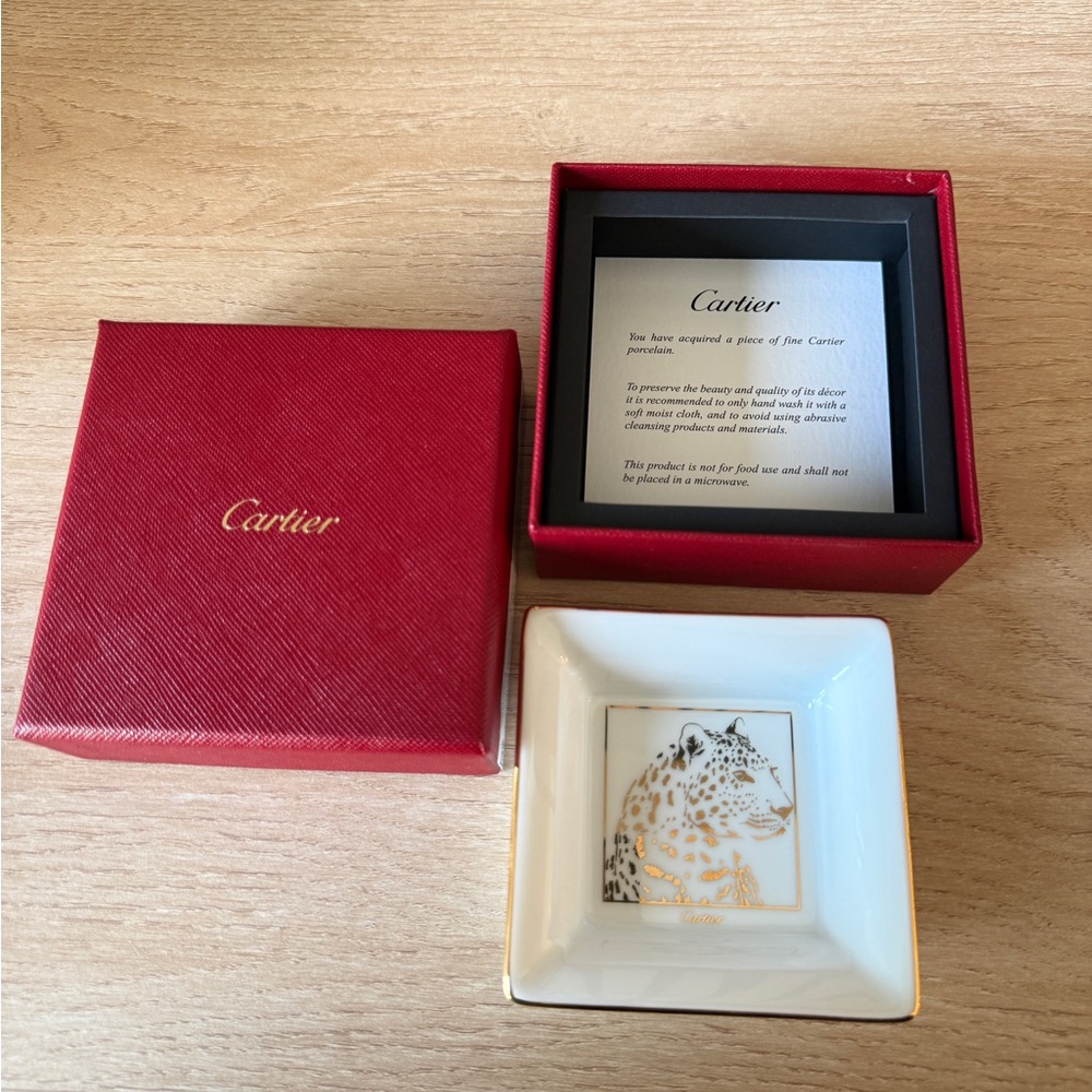 Cartier Mini Panther Trinket Tray - Solo - Picture 6 of 6